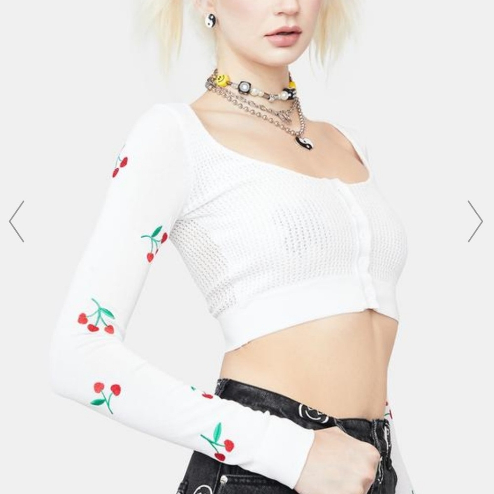 Crop cardigan